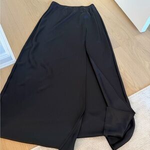 Reformation Black Maxi Skirt